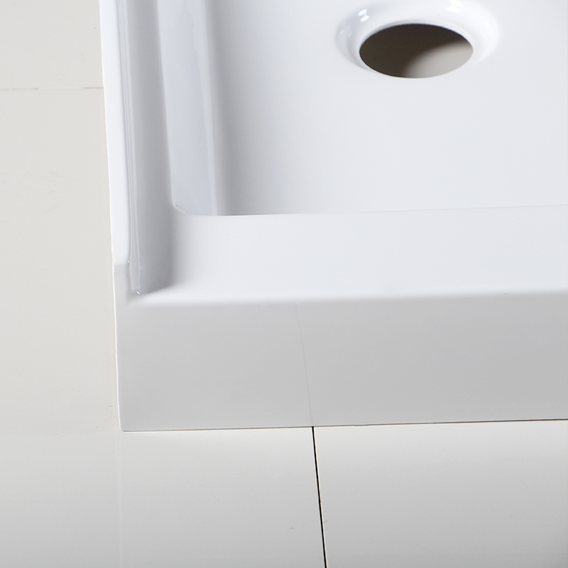 60"X 32" Rectangle Acrylic Cupc Center Drain Shower Base