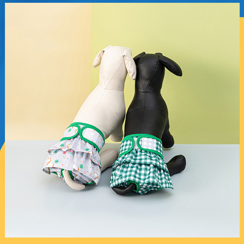 Pet Menstrual Pants, Maternity Pants, Menstrual Pants, Skirt Hem, Female Dog Cloth Diaper Pants