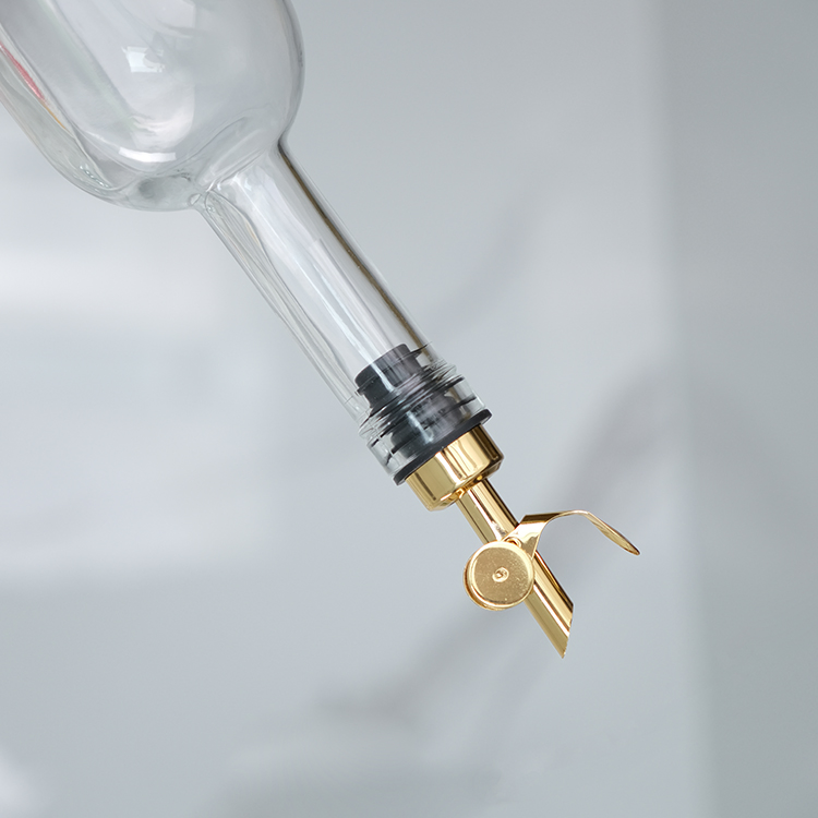 Premium Stainless Steel Wine Pourer with Innovative Backflow Design