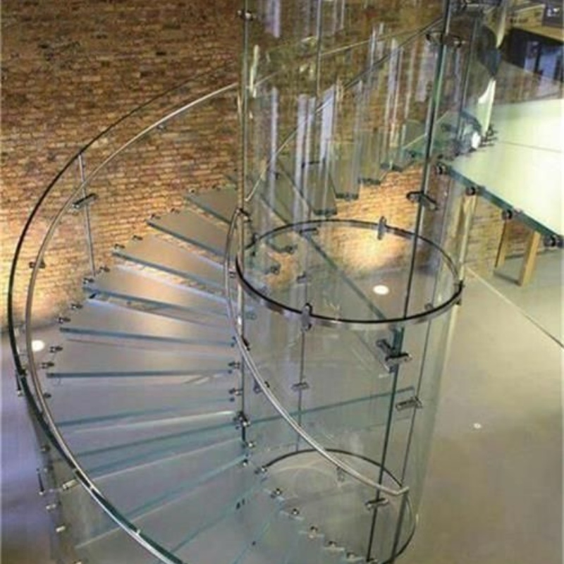 6mm Hot Bent/Curved Tempered Insulating Glass /Lamiated Glass Use for Residential Windows/ Spiral Staircases /Revolving Doors /Building Glass