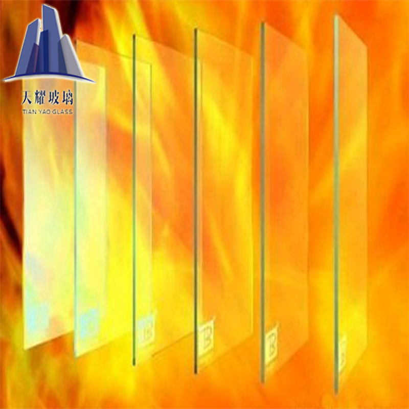 High-Stress Fire-Resistant Glass for Windows, Fire Resistant for 90 Minutes.