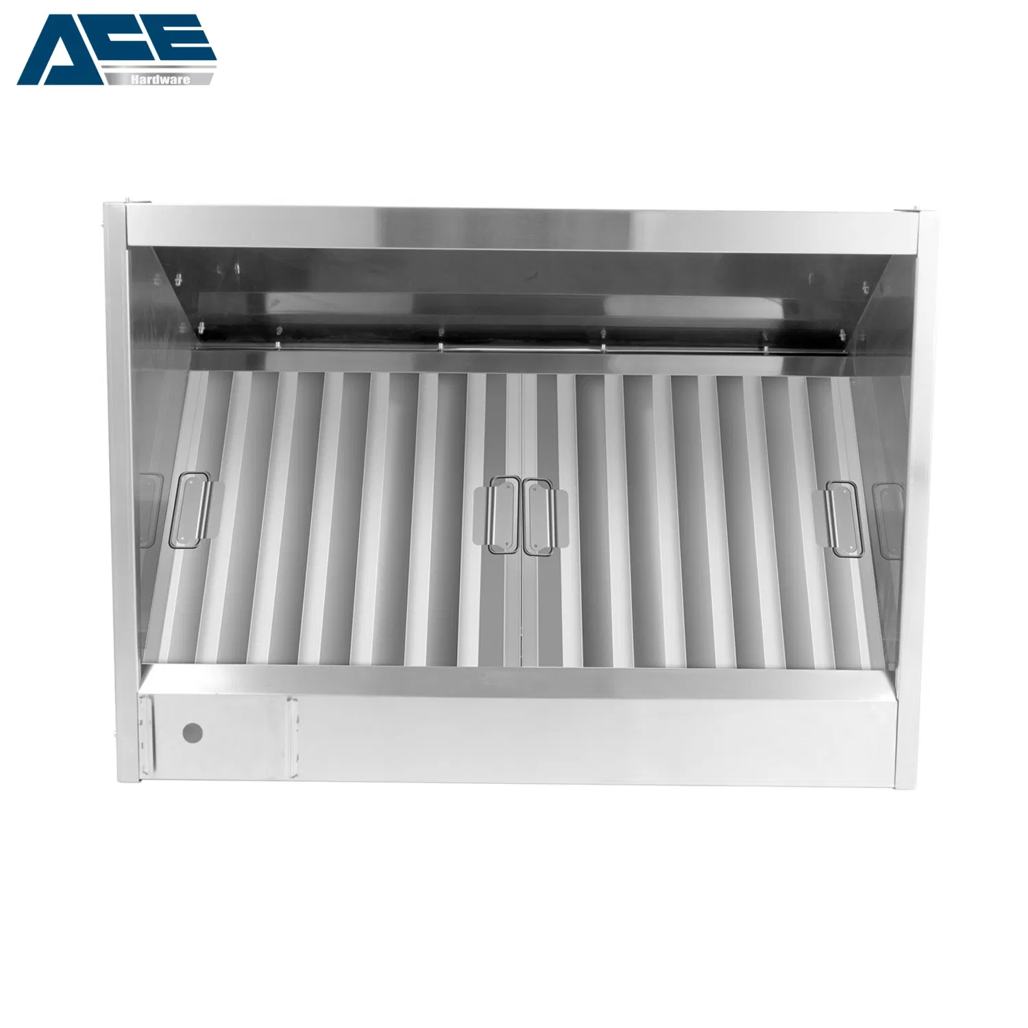 Commercial Hotel Restaurant Exhaust Hood High-Power Stainless Steel Kitchen Hood