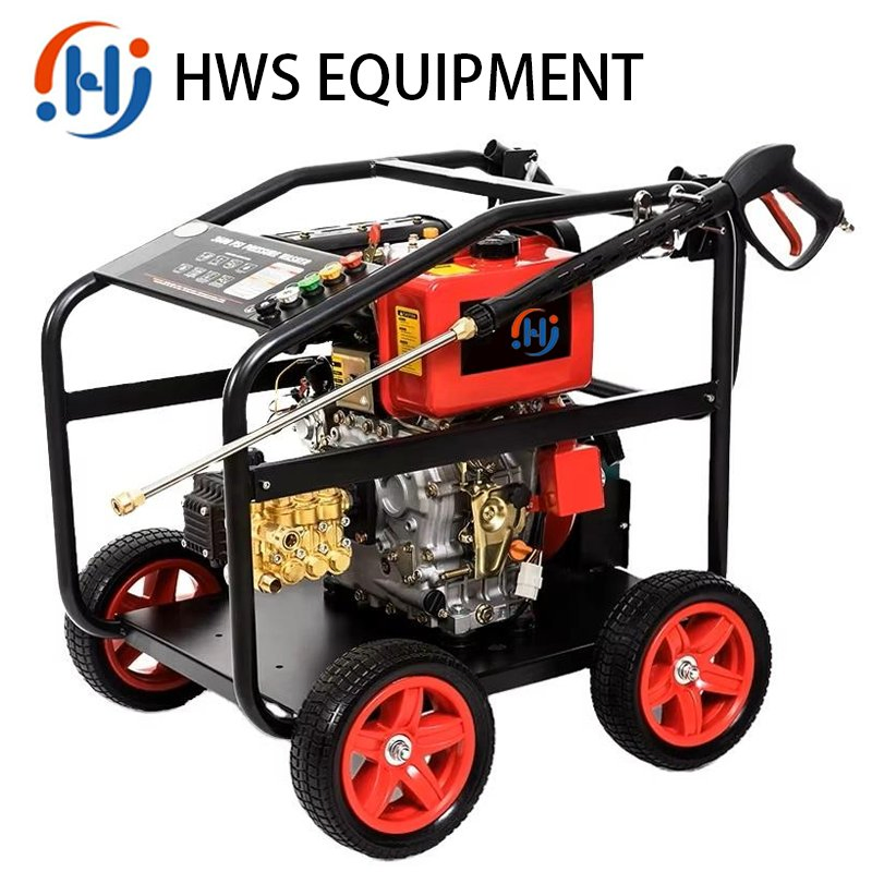 250bar 15L Diesel Commercial High Pressure Car Washer Water Jet Cleaner Pump
