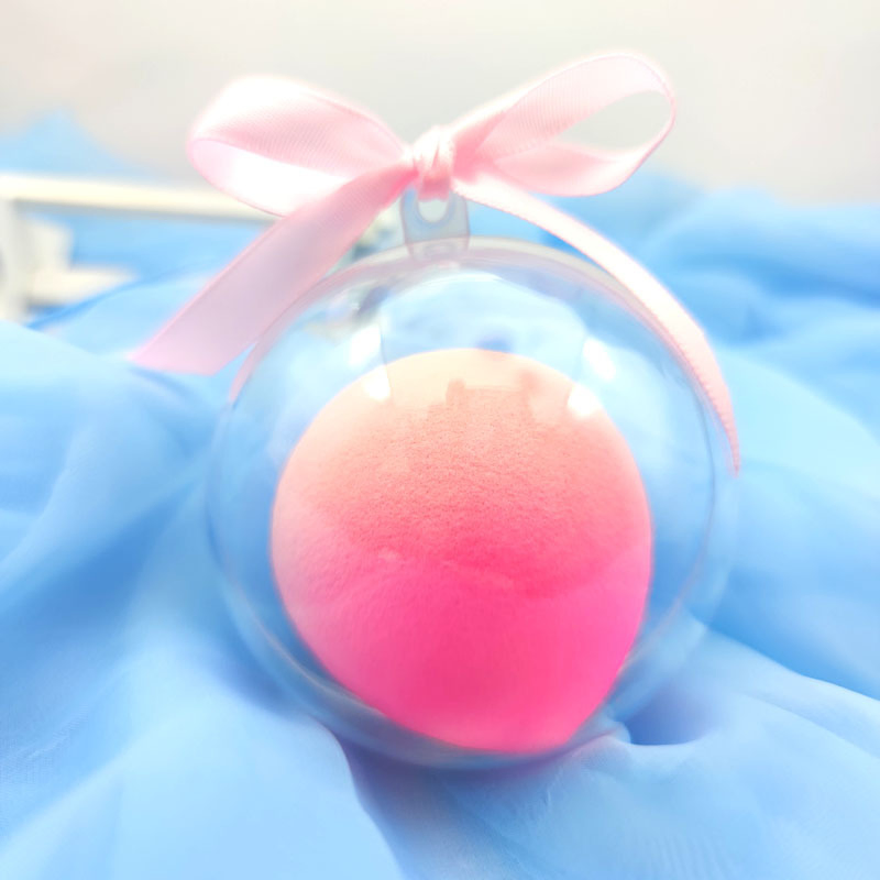 2022 Amazon Selling Beauty Sponge Makeup Blender Beauty Gradient Pink Peach Marshmallow Makeup Sponge with Packaging
