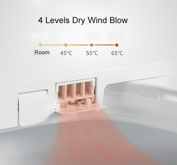 Sell Well Bathroom Electric Bidet Intelligent Smart Toilet Seat with Remote