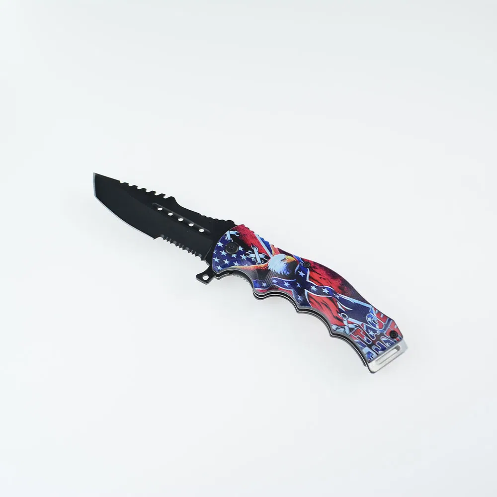 Survival Folding Pocket Outdoor Hunting Knife