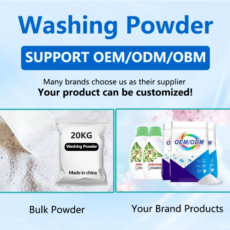 OEM Brand Cleaning Powders Laundry Household Laundry Washing Powder