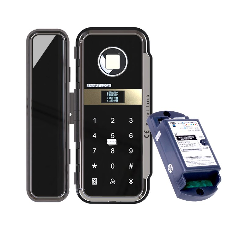 Fingerprint Smart Lock for Framed Sliding Door
