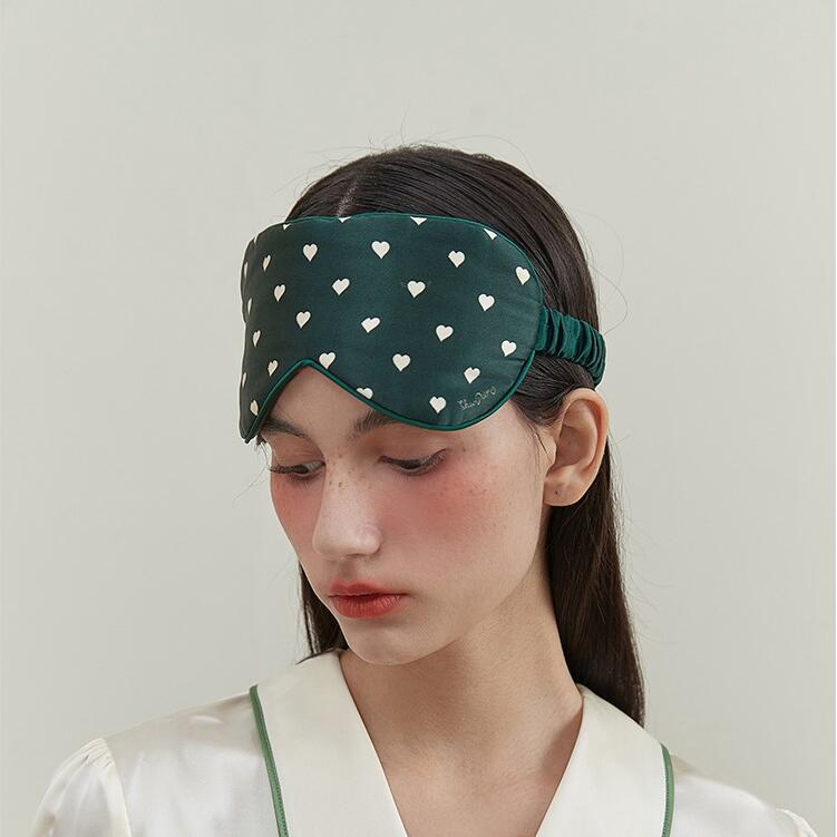 Custom Digital Print 6A Mulberry Silk Sleep Mask for Sleep