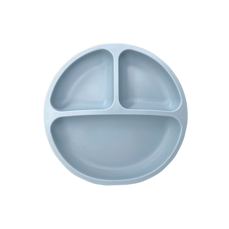 Mircowave Safe BPA Free Baby Silicon Plate for babies Feeding Silicone Plate Holder
