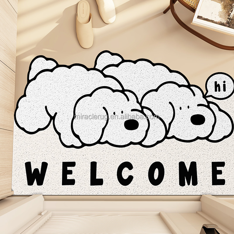 Floor PVC Loop Swimming Pool Carpet Rugs Square Bath Mat Outdoor Children Custom Bathtub Car Floor Mat