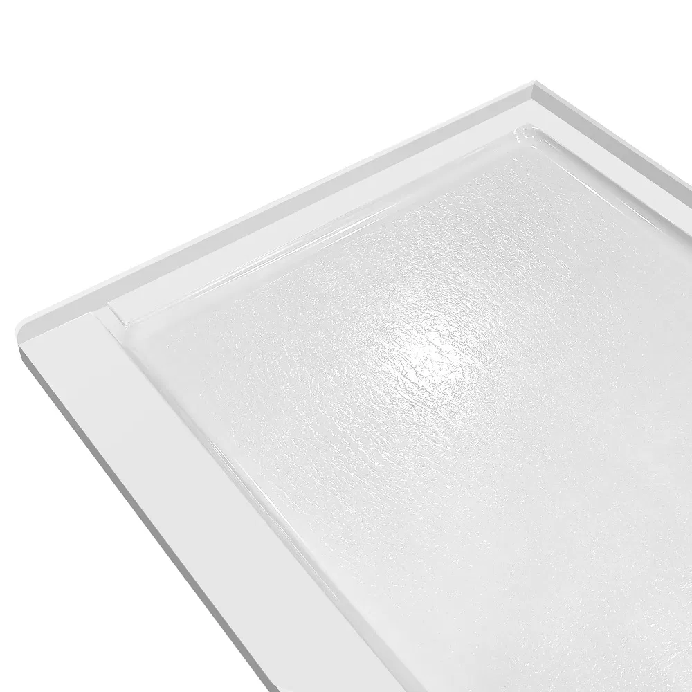 60"*32"*4" Quick Right Drain Smooth Surface Rectangle SMC Shower Base with Stainless Steel Drain Cover
