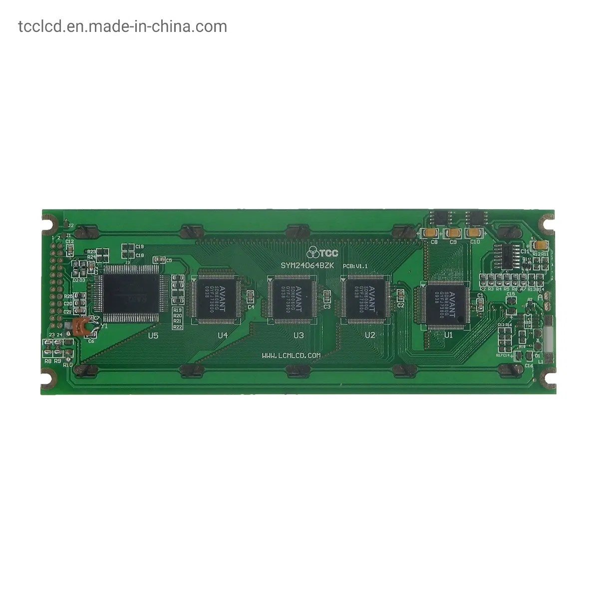 Графический ЖК-дисплей 5.4 дюйма 240x64 с контроллером RA8822