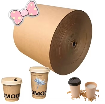 Paper Cup Roll Size Kraft Paper PE Coating Cheapest Price