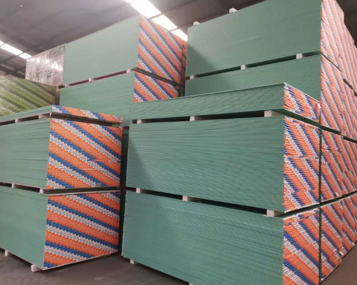 Moisture Proof Plasterboard Decoration Waterproof Gypsum Board Wall Panel Material Supplier Construction Cladding Wall Covering Wall Decoration