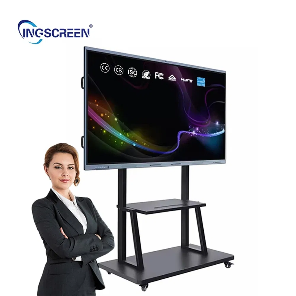 High Definition Smooth Writing OEM ODM Custom All-in-One Short Throw Interactive Board