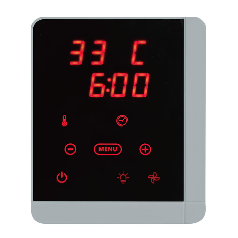 Commercial-Grade 24kw Sauna Ctrl WiFi Exhaust CH50 Controller Safe Usage