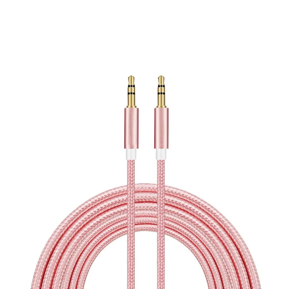 AUX-кабель 3.5 мм, металлические штекеры