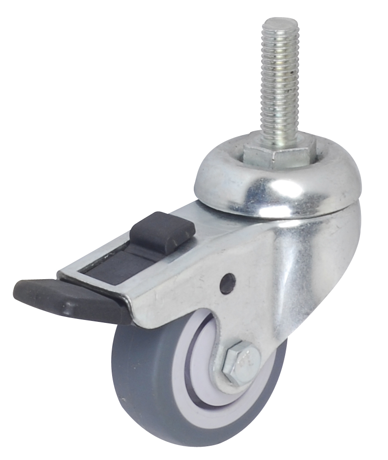 Fix/Swivel/with Brake TPR Medical Wheel Light Duty Furniture Caster with Factory Price