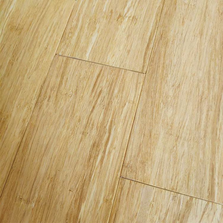 14mm Solid Float/Glue Eco-Forest Woven Bamboo Natural Flooring Hot or Cold Pressing