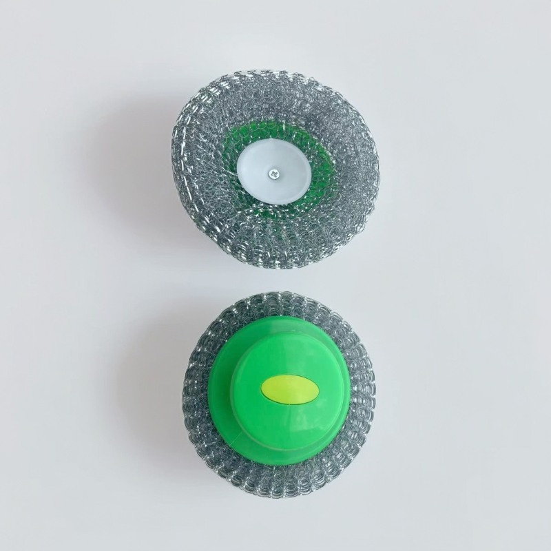 Металлическая сетчатая губка для чистки посуды и поверхностей