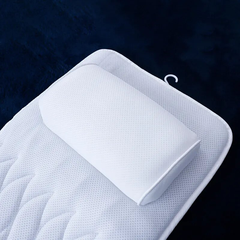Wholesale Non Slip Full Body Bathtub Pillow Air Mesh SPA Pillow with Suction Cups