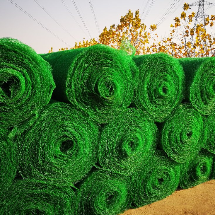 Plastic 3D Geomat and Erosion Control Mat for Landscape Greening