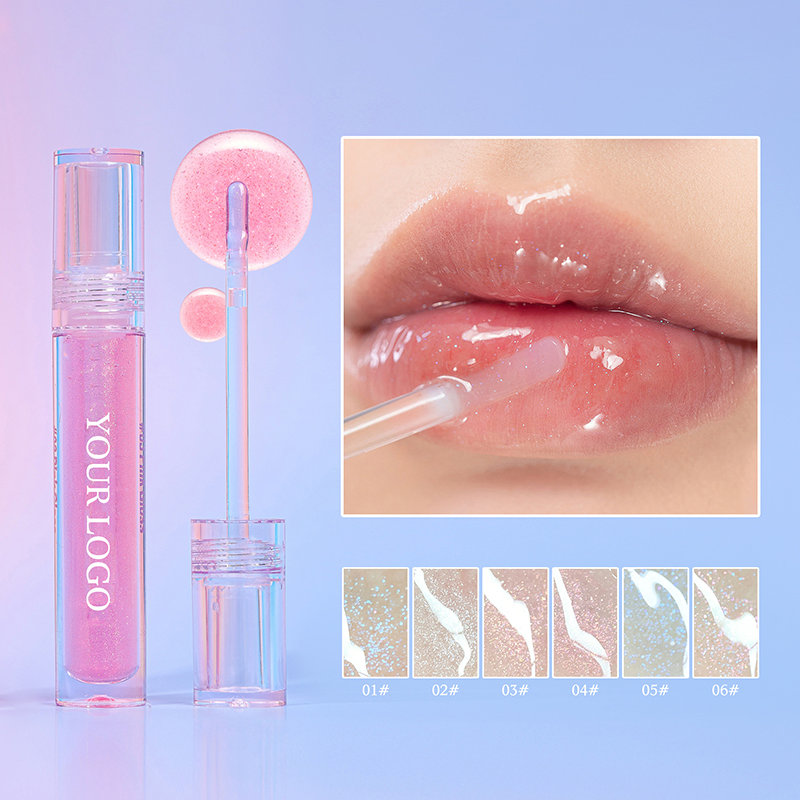 Wholesale Glossy Lip Gloss with Herbal Ingredients for Vibrant Color and Shine