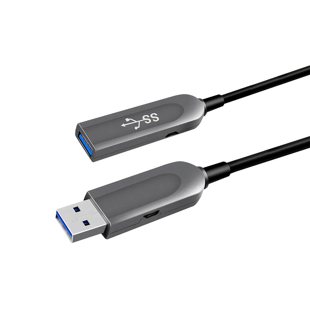 Оптический USB 3.0 кабель-удлинитель (Male-Female)