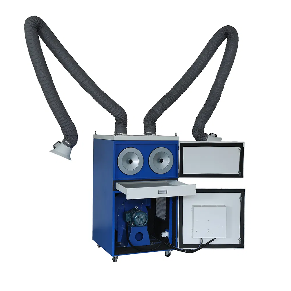 Pure-Air PA-3600DA-X Welding Fume Extractor For Double Working Stations