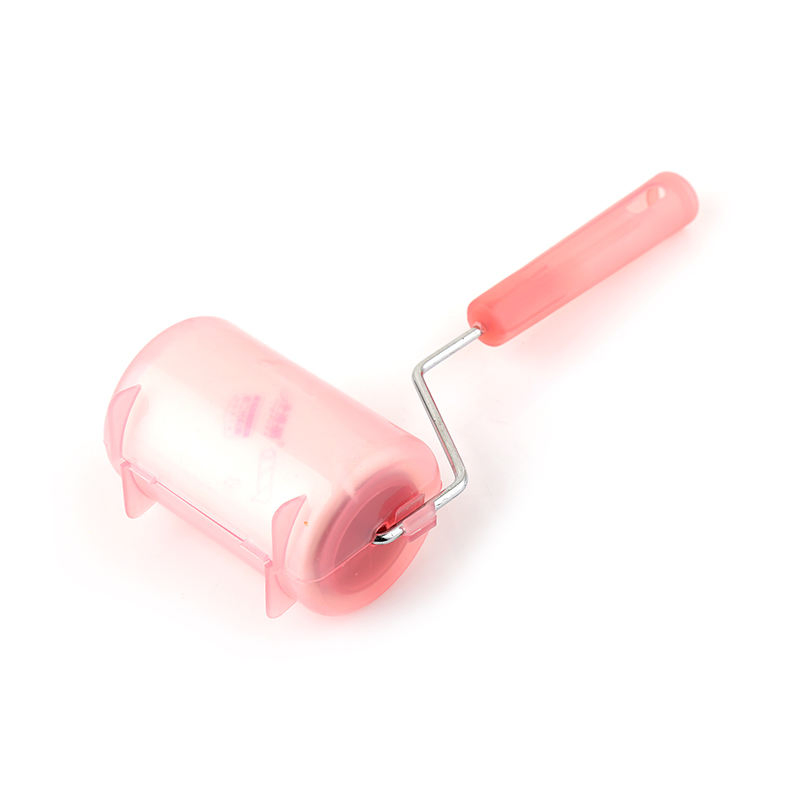 Household Pet Hair Remover Bed Clothes Cleaning Brushes Sticky Diagonal Tear Tape Paper Adhesive Lint Roller with Cover