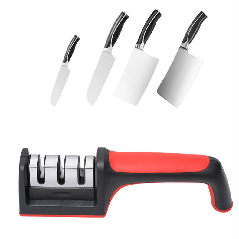 High Quality Professional PS Plastic Handle Kitchen Mini Knife Sharpener