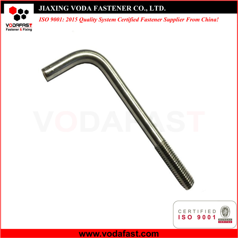 Крюк-болт L-образный стальной Vodafast