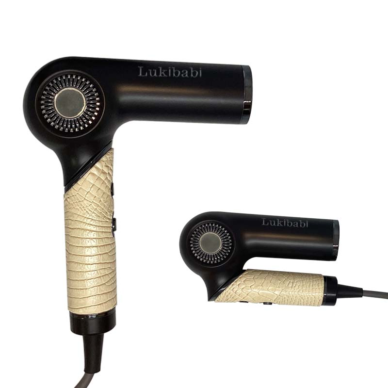 Профессиональная ионная фен-щетка со складной ручкой