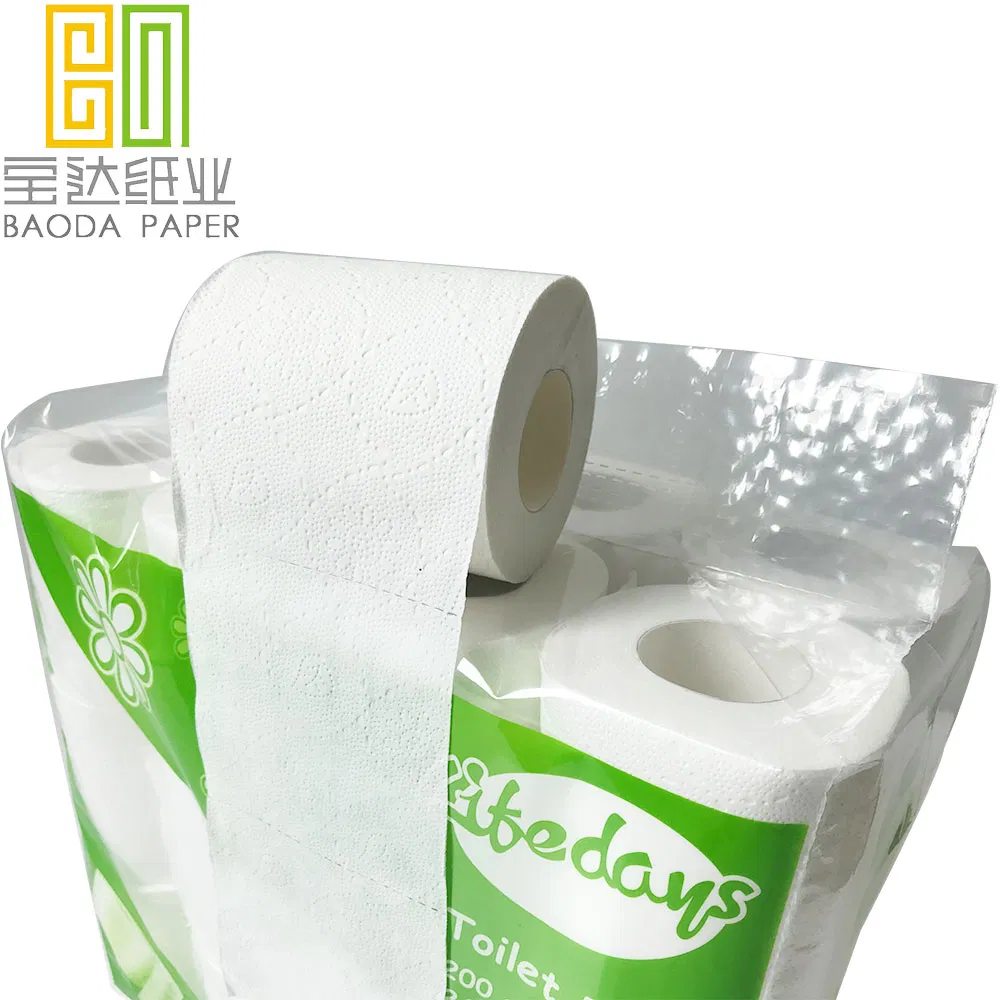 High Quality Best Price Organic Standard Toilet Paper Tissue Rolls in Bulk