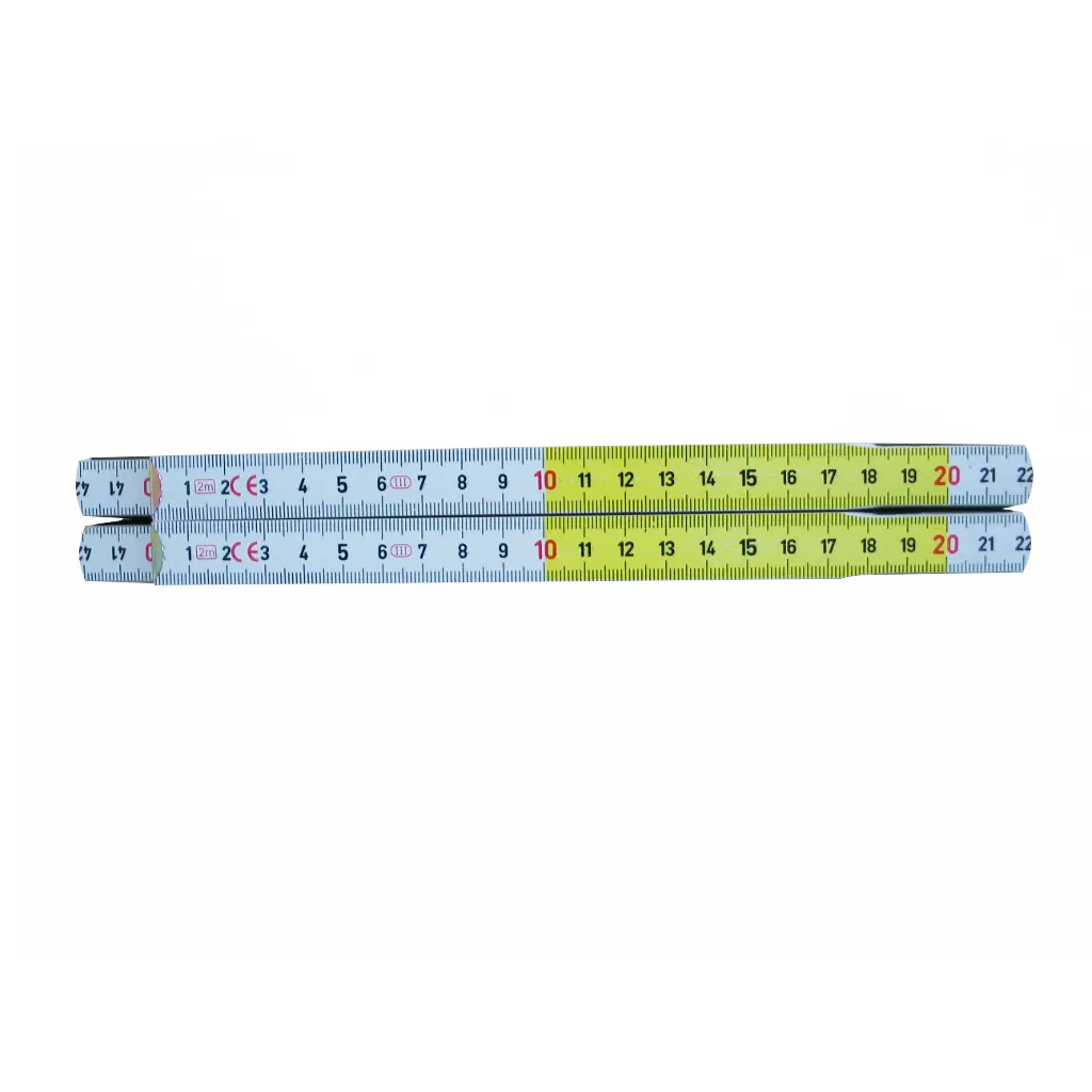 High Precision 2 Meter 1 Meterdouble Color Folding Meter