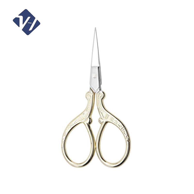 Stainless Steel Crane Beauty Scissors Embroidery Scissors
