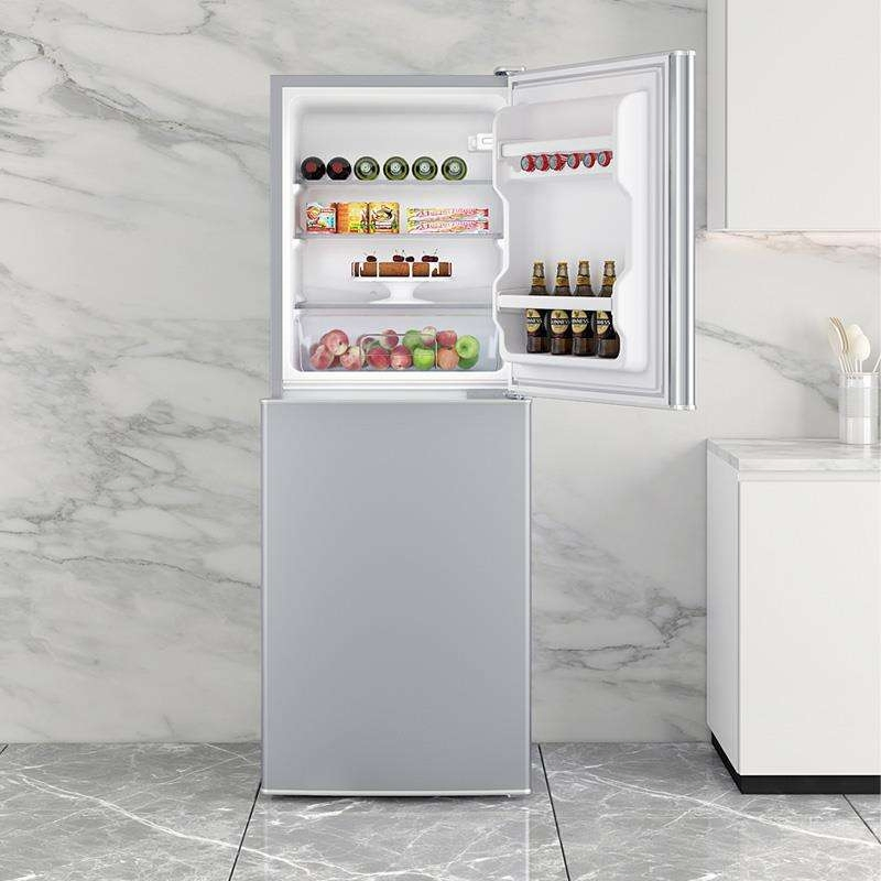 Direct Sales From Manufacturer 65L High-Capacity Double-Door Bottom-Freezer Refrigerator with Excellent Refrigeration