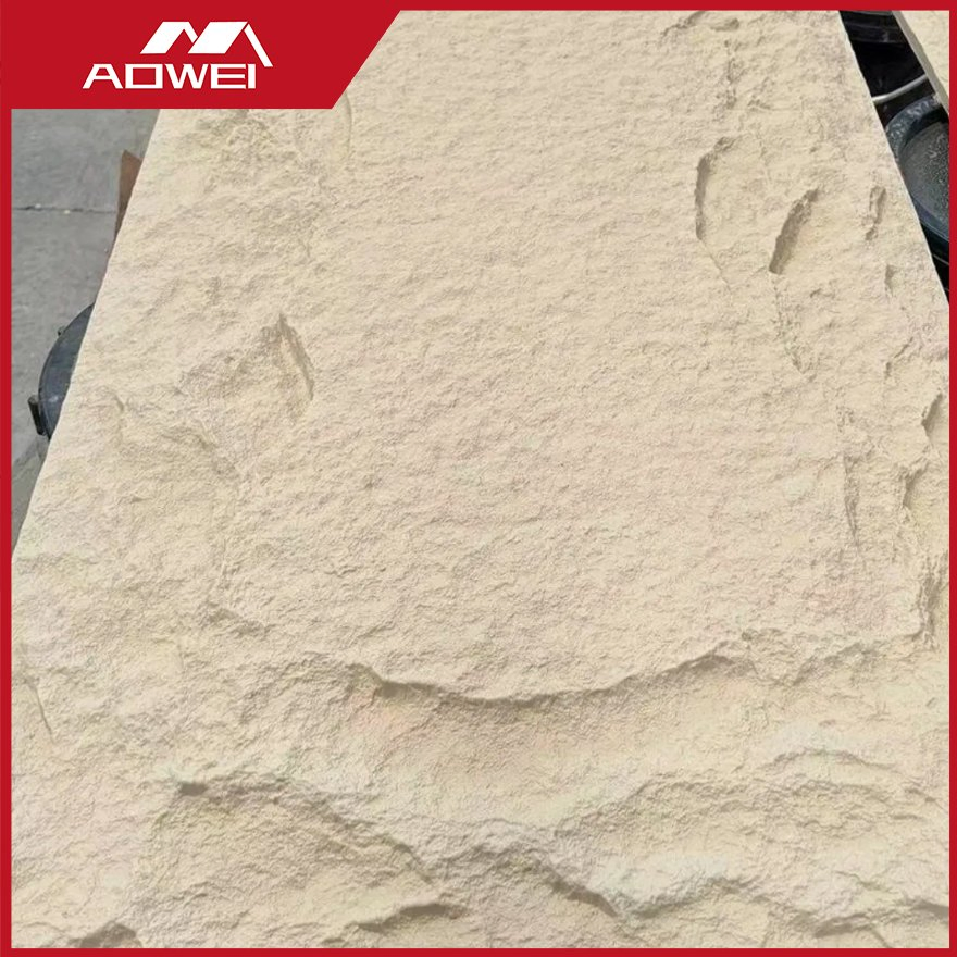 High Quality 3D Decoration Culture PU Flexible Stone From China