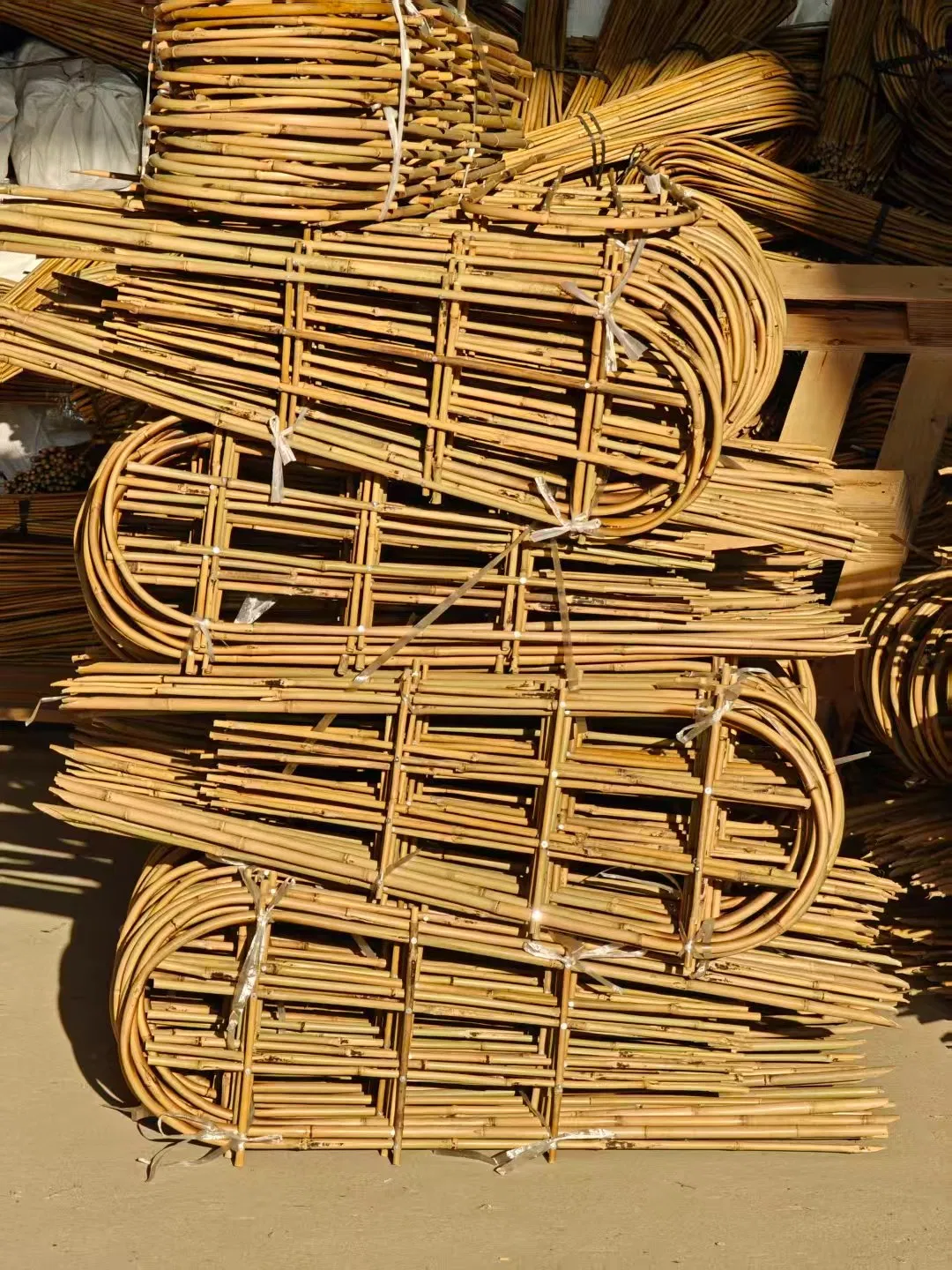 Beautifully Strong: Bamboo Trellises That Support and Enhance