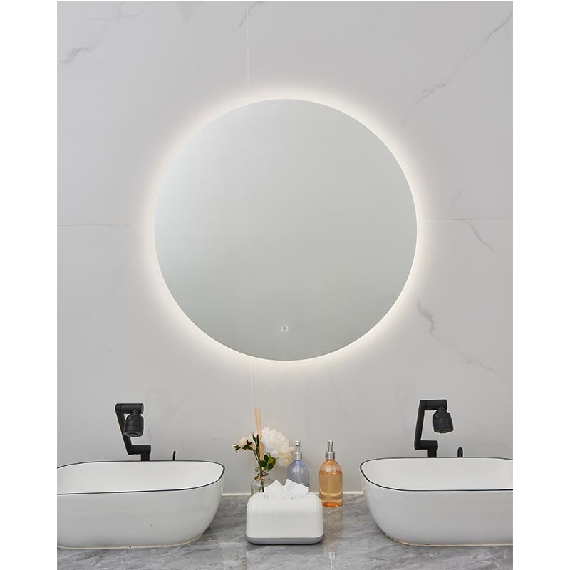 Smart Home Decoration LED Light New Wholesale Luxury Bathroom Gold Espejos Mirror