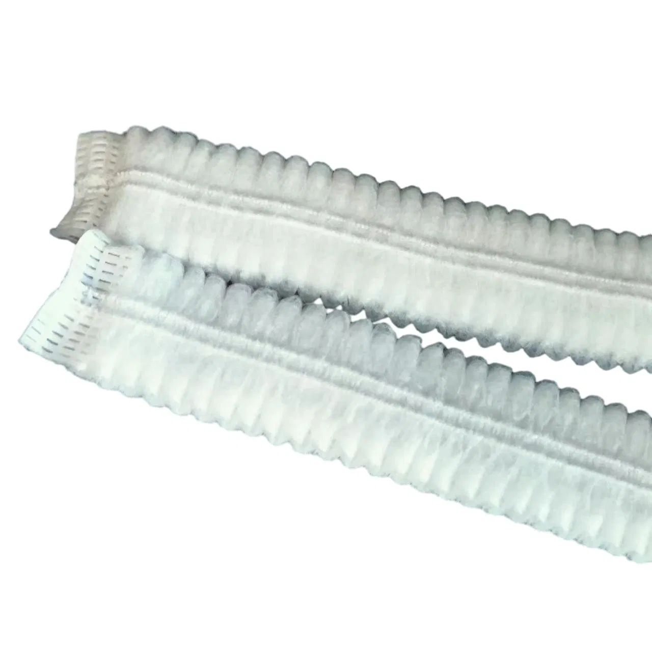Disposable White Non-Woven Strip Cap Thickened Version