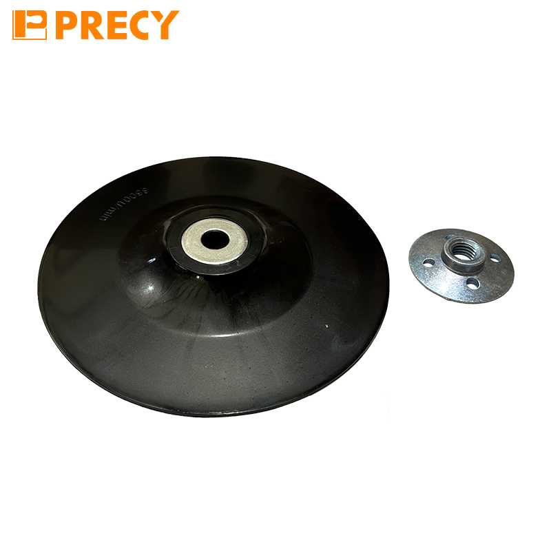 Rubber Sanding Pad for Grinding Machine - M14 Ø 180 mm Polishing Pad