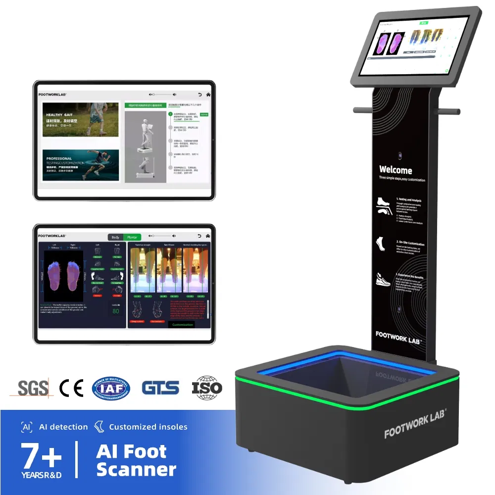 Custom Medical Orthotic 3D Fit Foot Scanning Machine Foot Insole Scanner