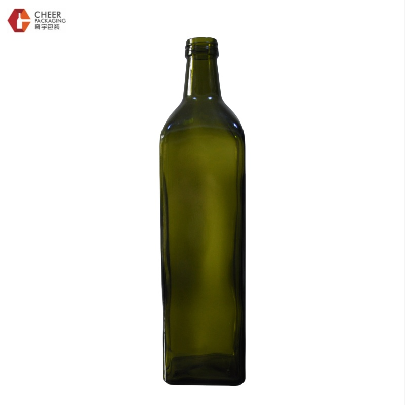 1000ml Large Capacity Wholesales Food Glass Olive Oil Bottle