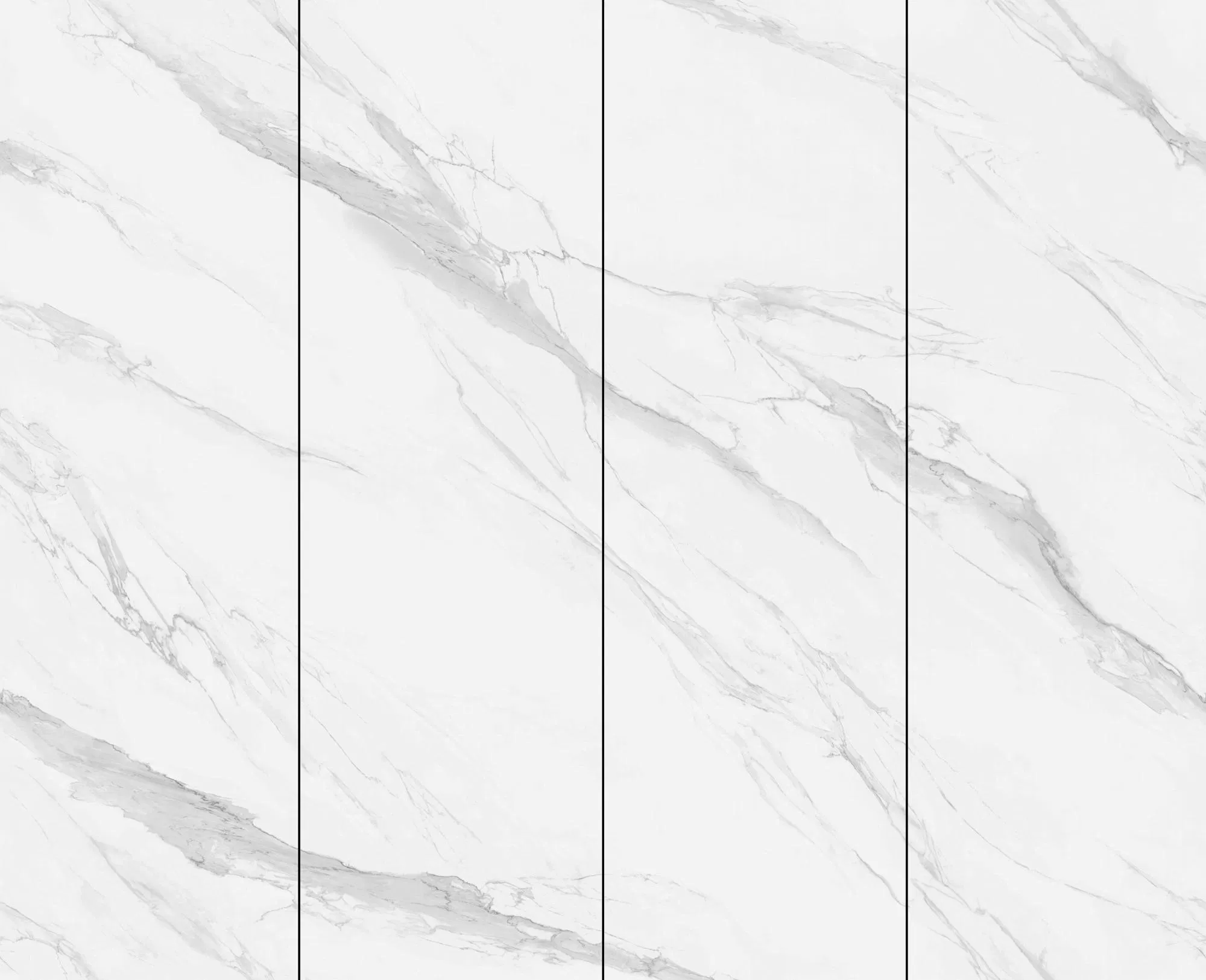 800*2600*9mm Popular Natural Carrara White Marble Slab and Tile for Hotel Wall Floor Home Decoration