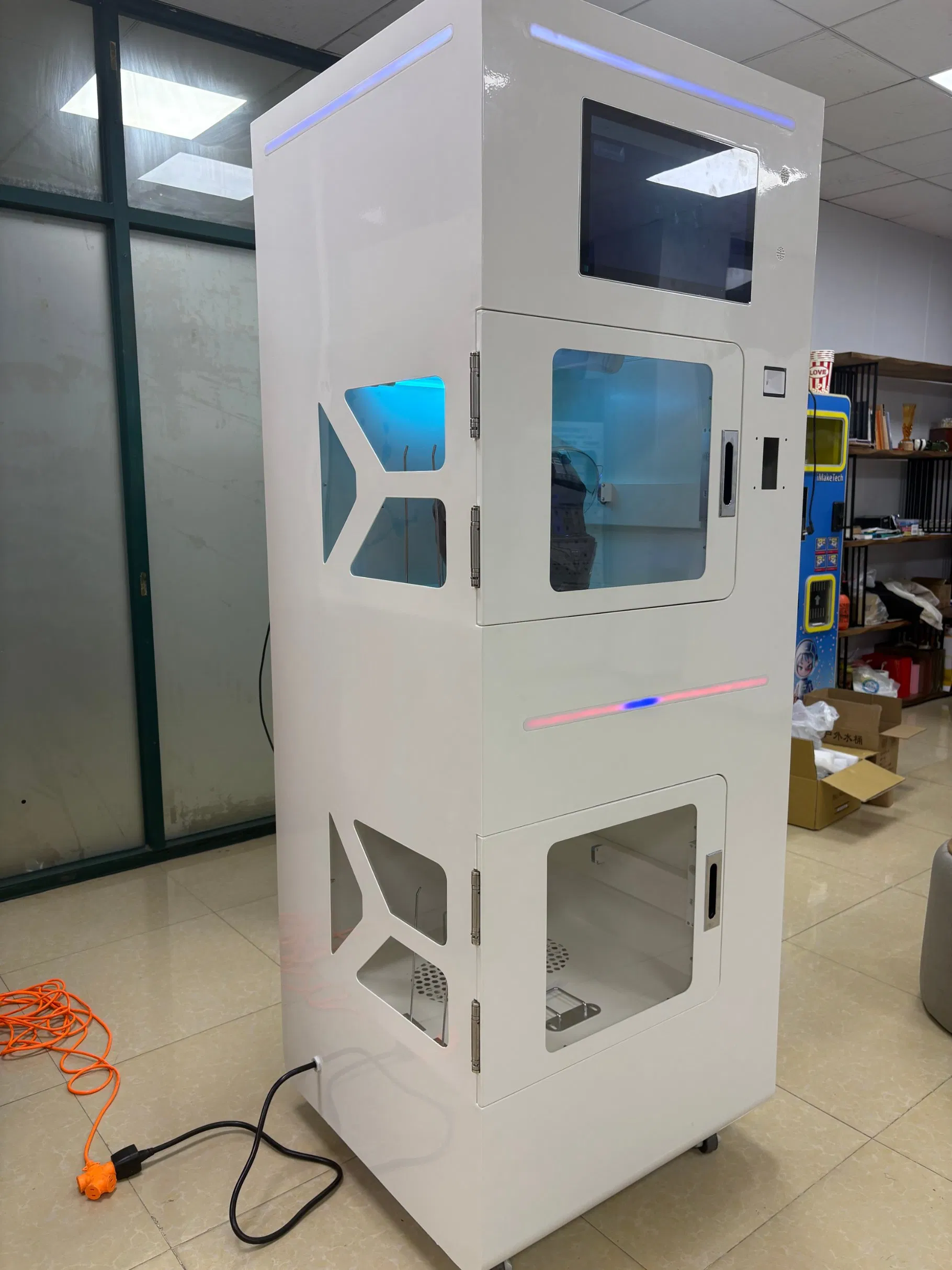 Automated Helmet Cleaning Machine with Self-Service Payment System for Stations Helmet Machine