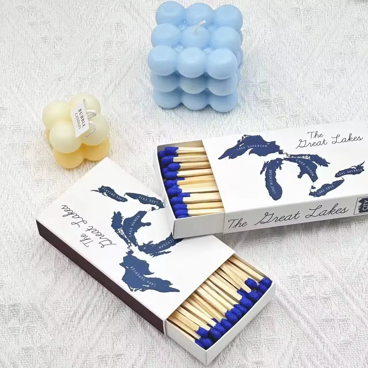 Custom Match Box Factory Wholesale Price with Luxury Box Long Wooden Stick Matches