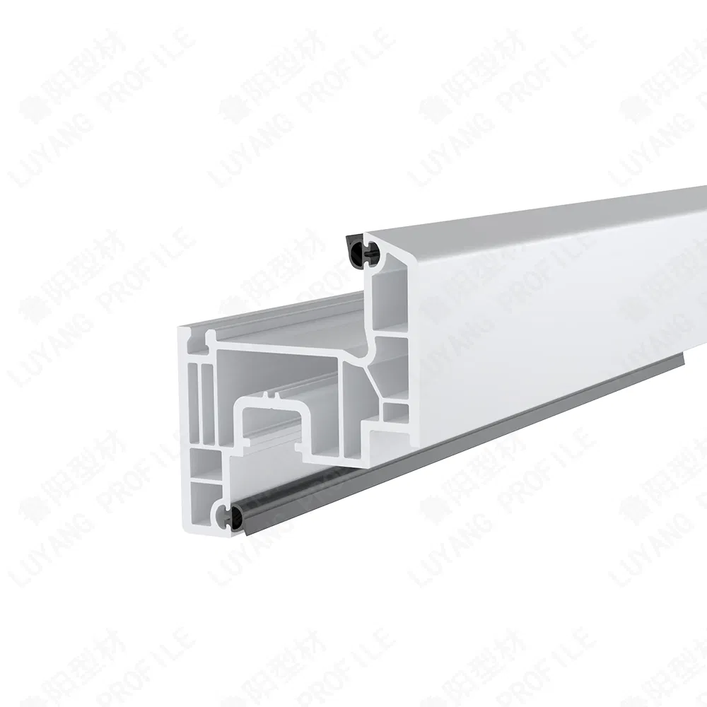 Weather-Resistant Plastic Profile UPVC Extrusion PVC Profiles for Window Frames
