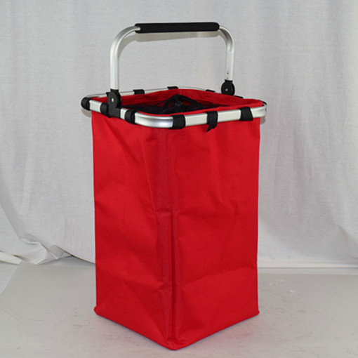 Fashion New Foldable Home Storage Laundry Basket with Aluminum Tube